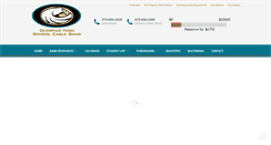 Desktop Screenshot of ohseagleband.com